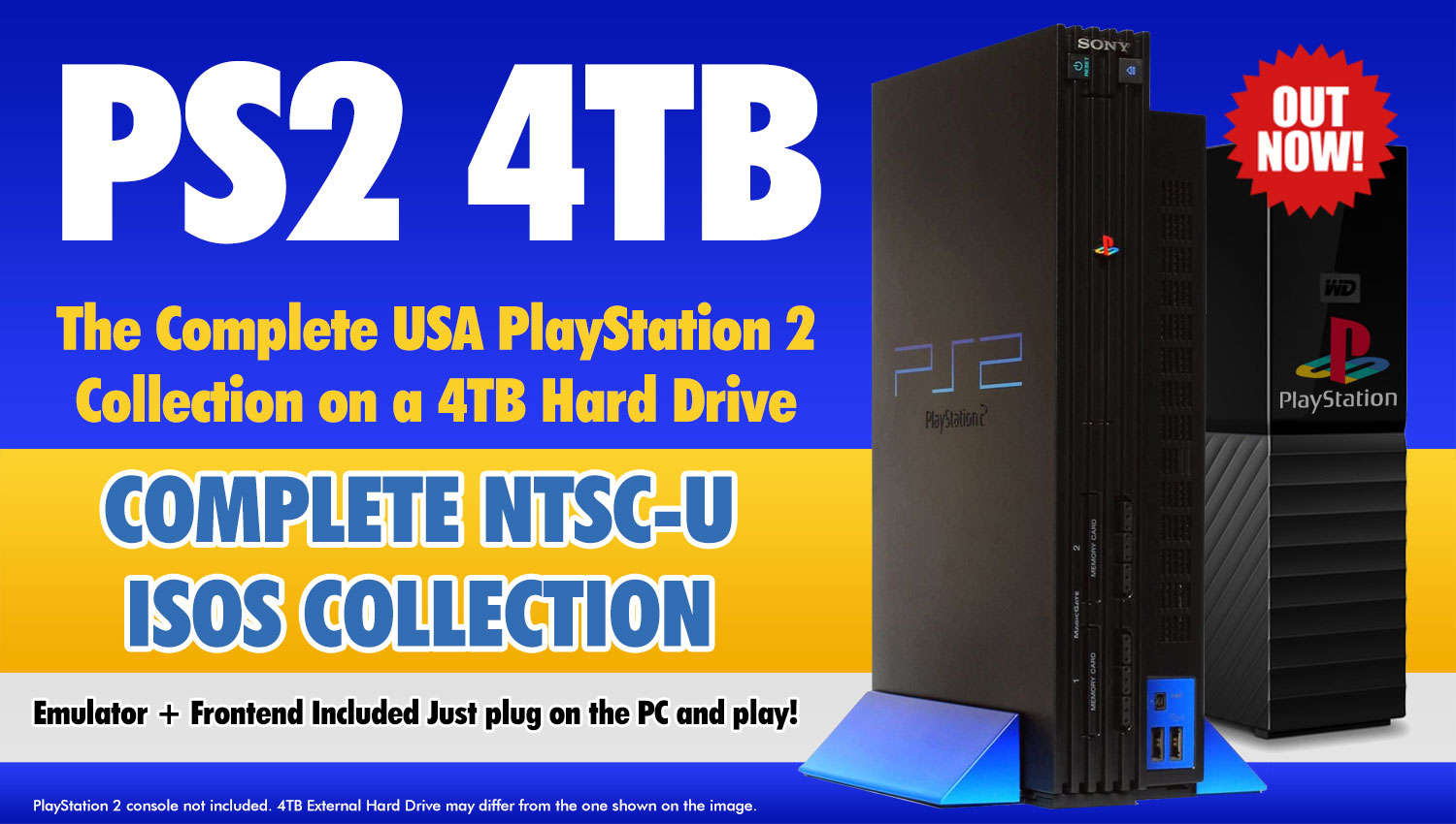 PS2 Complete USA Collection on Hard Drive Out Now! - RetroMini Store