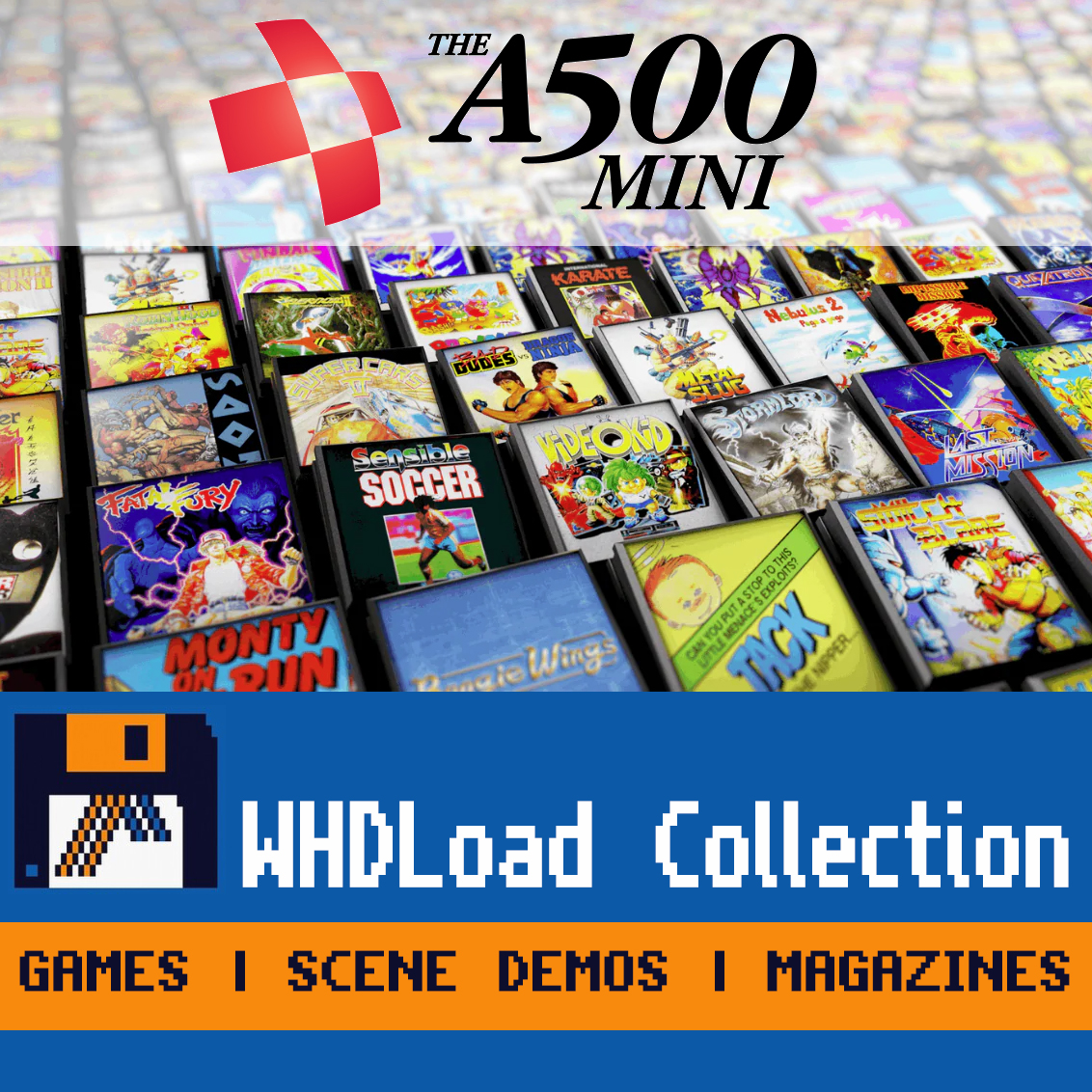 A500 MINI How To Add Games + Where To Get Them ! WHDLoad COMPLETE